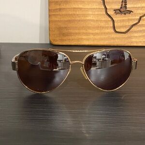 Costa Gold Aviator Sunglasses